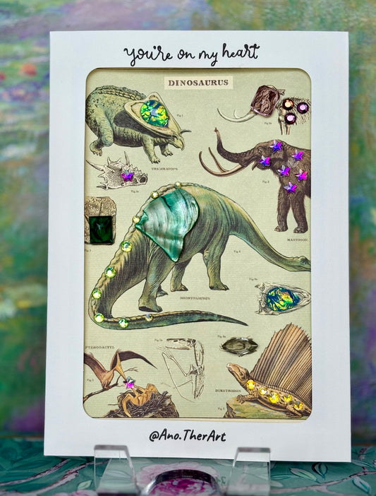 Dinosaur Card