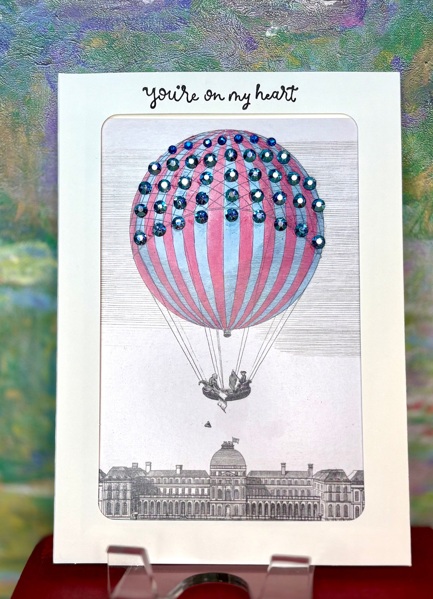 Hot Air Balloon Card